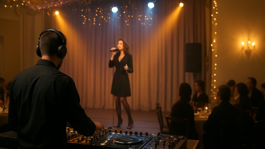 Capodanno con musica a Pavia: musica live o DJ set DJ o cantante in una sala eventi per Capodanno